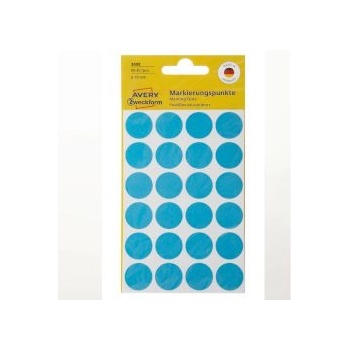 Image 1 of Avery Zweckform Етикети Ф18мм, 96 броя, сини