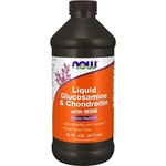 NOW NOW Glucosamine and Chondroitin with MSM Liquid, 473 ml