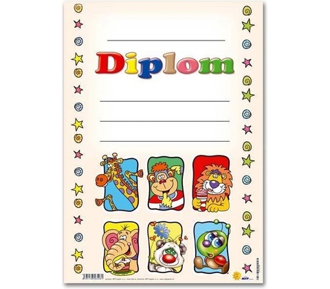 Diplom dětský A4