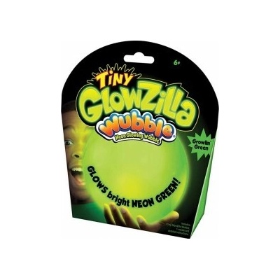 Tiny Glowzilla Wubble Bublinová Lopta 30 cm neónovo zelená svietiaca v tme