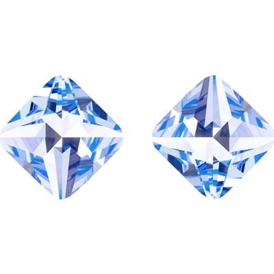 Preciosa s modrým krystalem Optica 6142 58