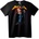 NOONEBRAND Тениска DUAL музикална група - XL, Black