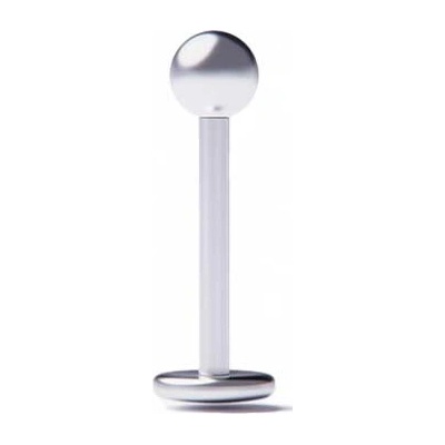 Piranha piercing Labret 10 ks veľkosť 1,2 x 12 x 3 mm