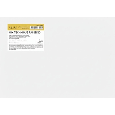 Shkolyaryk Shkolaryk Publishing Papíry pro kombinované techniky 240 g/m2, 20 listů 44,7 × 31,7 cm + kartonové desky