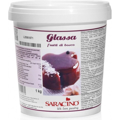 Saracino Glazura červená 1 kg