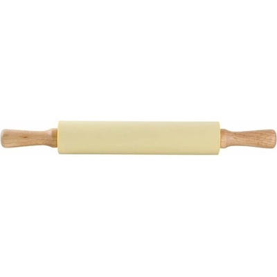 VÁLEČEK DŘEVĚNÝ SE SILIKONEM 43X5CM – Sleviste.cz