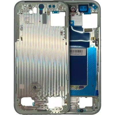 Stredný rám Google Pixel 9 – Originálny OEM – modrozelený PIX0962