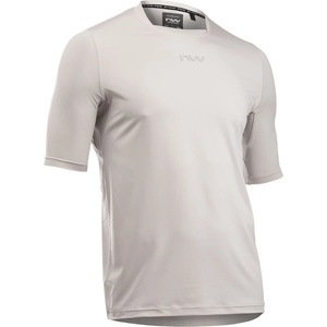 Northwave Мъжка фланелка с къс ръкав за колоездене Northwave Bomb Jersey Short Sleeve Cycling jersey - Light Grey - размер XXL (056-3724-0216)