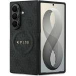 CG Mobile Samsung Z Fold8 GUESS PU LEATHER 4G MAGNETIC пластмасов калъф за телефон, удароустойчив, с магнитно затваряне, ЧЕРЕН (GUHMZFD8P4MSEGCK)