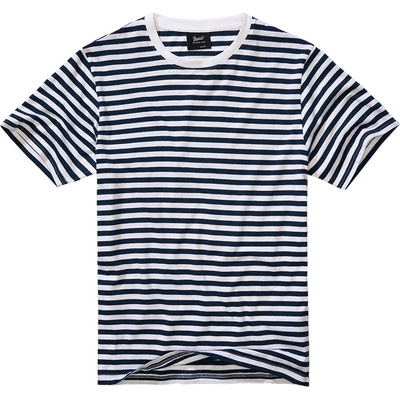 Brandit pánské triko 4209 NAVY WHITE