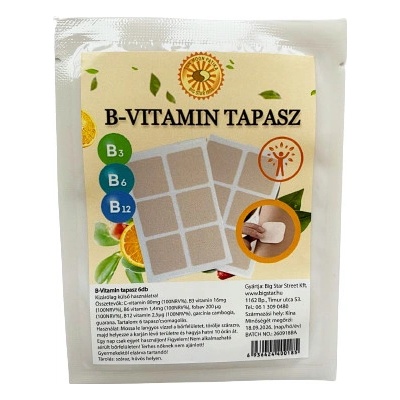 Sun Moon B3 B6 B12 vitamínový náplasť 6 ks