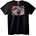 NOONEBRAND Тениска Anime Роза и фойерверки - 7XL, White