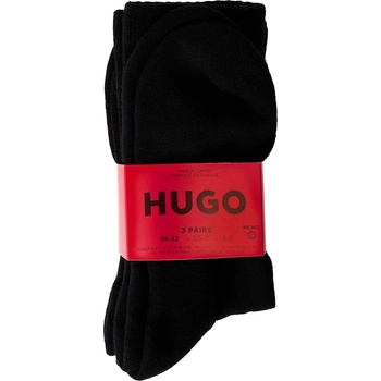 Hugo Чорапи Hugo Men's Qs Iconic Cc Trainer Ankle Socks - Black