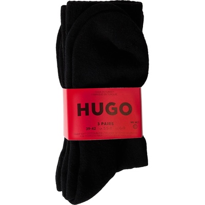 Hugo Чорапи Hugo Men's Qs Iconic Cc Trainer Ankle Socks - Black
