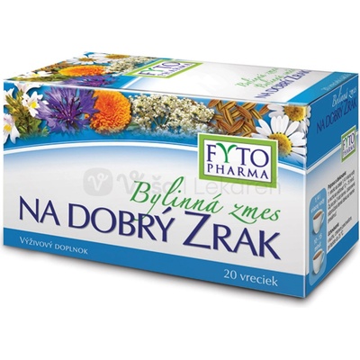 Fyto BYLINNÁ ZMES NA DOBRÝ ZRAK 20 x 1,5 g