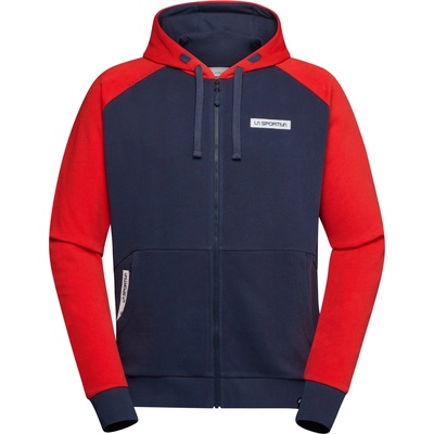 La Sportiva Мъжки суичър La Sportiva Kaos Hoody Hoodie - Night Sky / Mountain Red (017-3381-0712)