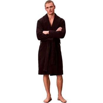 Calvin Klein Comfort bathrobe - Black (Black)