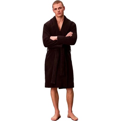 Calvin Klein Comfort bathrobe - Black (Black)