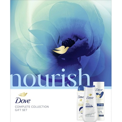 Dove Original sprchový gél 225 ml + telové mlieko 250 ml + deodorant 150 ml darčeková sada