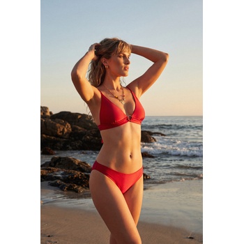 Astratex Бански костюм от две части Sateen Sheen Red (ATX26202R_sada)