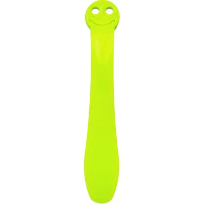 Obouvací lžíce Smile plastová 30 cm žlutá neon