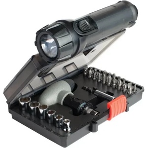 Black & Decker Накрайници, битове и дръжка Black&Decker A7224 30 части + LED лампа + сигнална жилетка (A7224)