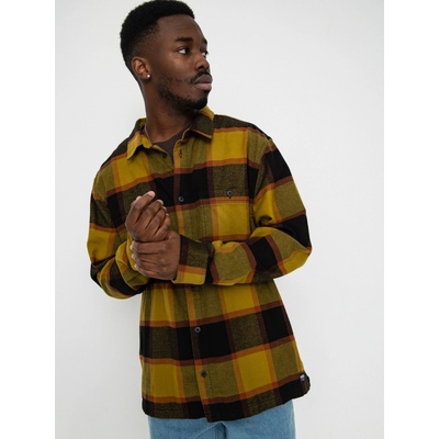 Vans Larkspur Plaid Flannel (burnt gold/black)