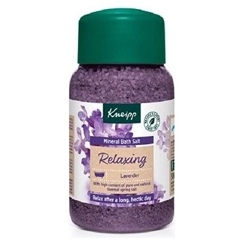 Kneipp Mineral Bath Salt Relaxing Lavender relaxačná kúpeľná soľ 500 g