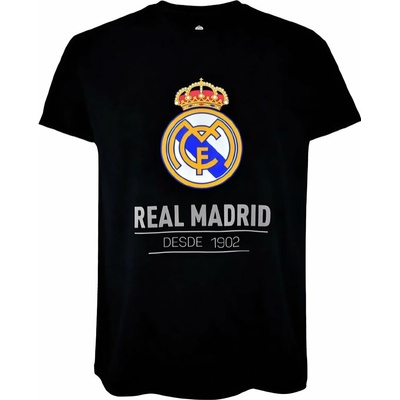 dětské tričko Real Madrid Desde 1902 černá