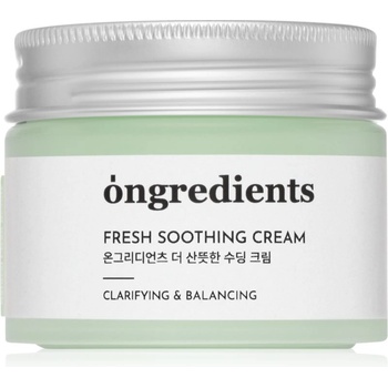 Ongredients Fresh Soothing Cream лек хидратиращ крем-гел 50ml