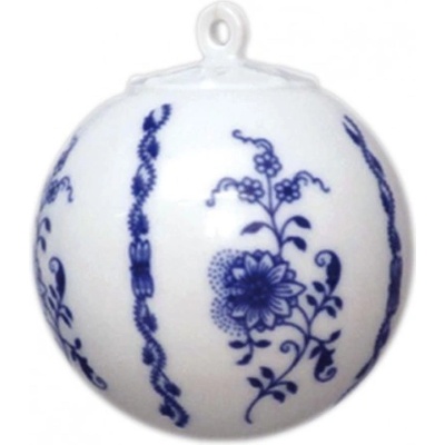 Cibulák Dubí Vánoční ozdoba koule malá C67 cibulový porcelán 10635 – Zboží Dáma