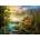 Enjoy - Puzzle A Log Cabin on the River 1000 - 1 000 piese