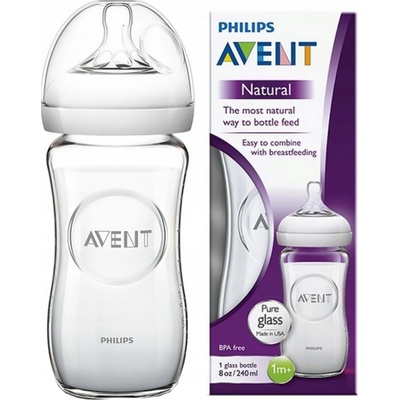 Philips Avent láhev Natural skleněná 673-17 240ml