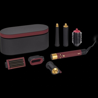 Dyson Airwrap i.d.™ Straight + Wavy Red Velvet/Gold