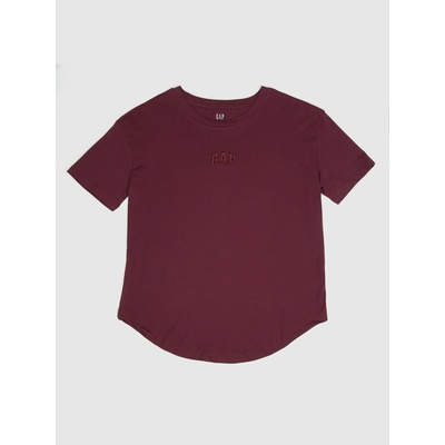 GAP Памучна тениска с логото на Gap GAP | Cherven | ЖЕНИ | XS
