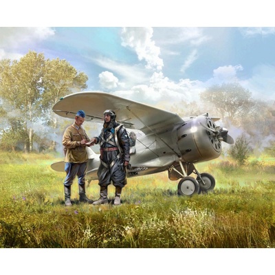 ICM Polikarpov I-153 with Soviet Pilots 1939-1942 32013 1:32