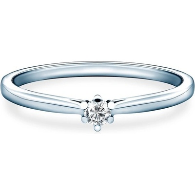 Savicki zásnubní prsten bílé zlato diamant ZS18