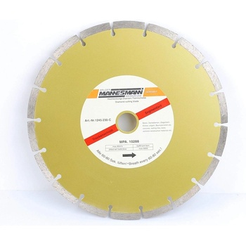 Brüder Mannesmann Сегментиран диамантен диск за бетон mannesmann, ф300мм (m 1245-300)