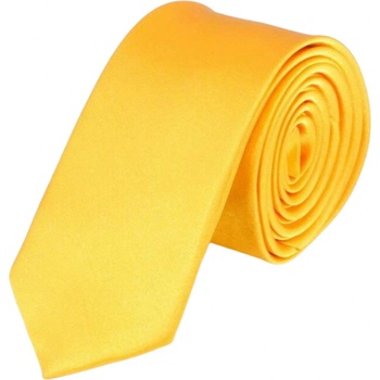 Žlta kravata jednofarebná