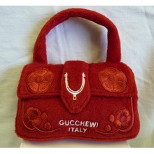 Haute Diggity Dog Gucchewi Red Floral bag kabelka