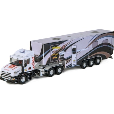 Seva Monti System 1377 Scania caravan Truck Trial 1:48