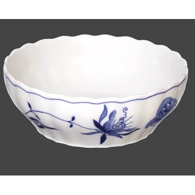 Český porcelán Dubí Cibulák Mísa válcová zadělávací s vlnkami 28 cm