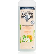 Le Petit Marseillais Extra Gentle Shower Cream Organic Orange Blossom hydratační a vyživující sprchový krém 400 ml pro ženy