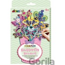 Avenir Škrabací obrázky kytice motýli