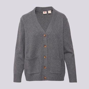 Levi's Levi's Пуловер Boyfriend Pocket Cardi Greys дамски Дрехи Суичъри 000O0-0002 Сив L (000O0-0002)