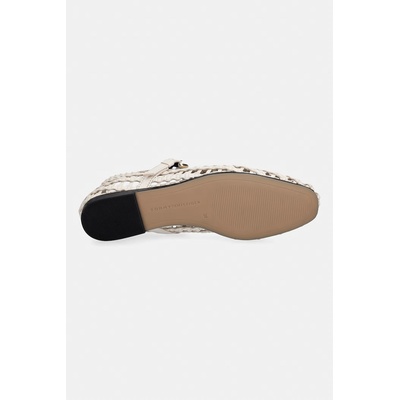 Tommy Hilfiger балеринки WOVEN LEATHER MIX BALLERINA (FW0FW09244)