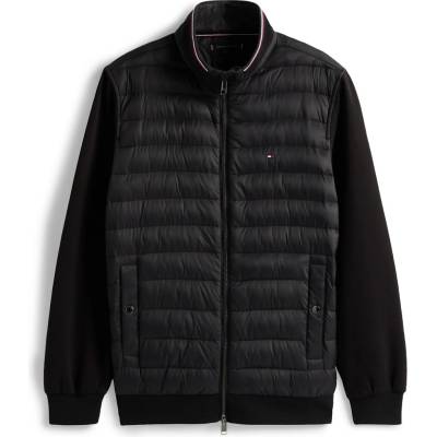 Tommy Hilfiger Яке Tommy Hilfiger Men's Water-Repellent Quilted Hybrid Jacket - Black BDS