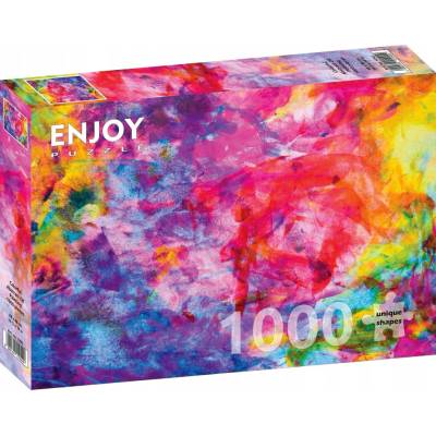 Enjoy Barevné abstraktní olejomalba 1000 dílků