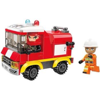 Qman Конструктор, Qman, Пожарна водоноска, 208 части (Q12011-4)