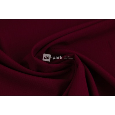 de-park Kalhotový pružný softshell - tmavá vínová